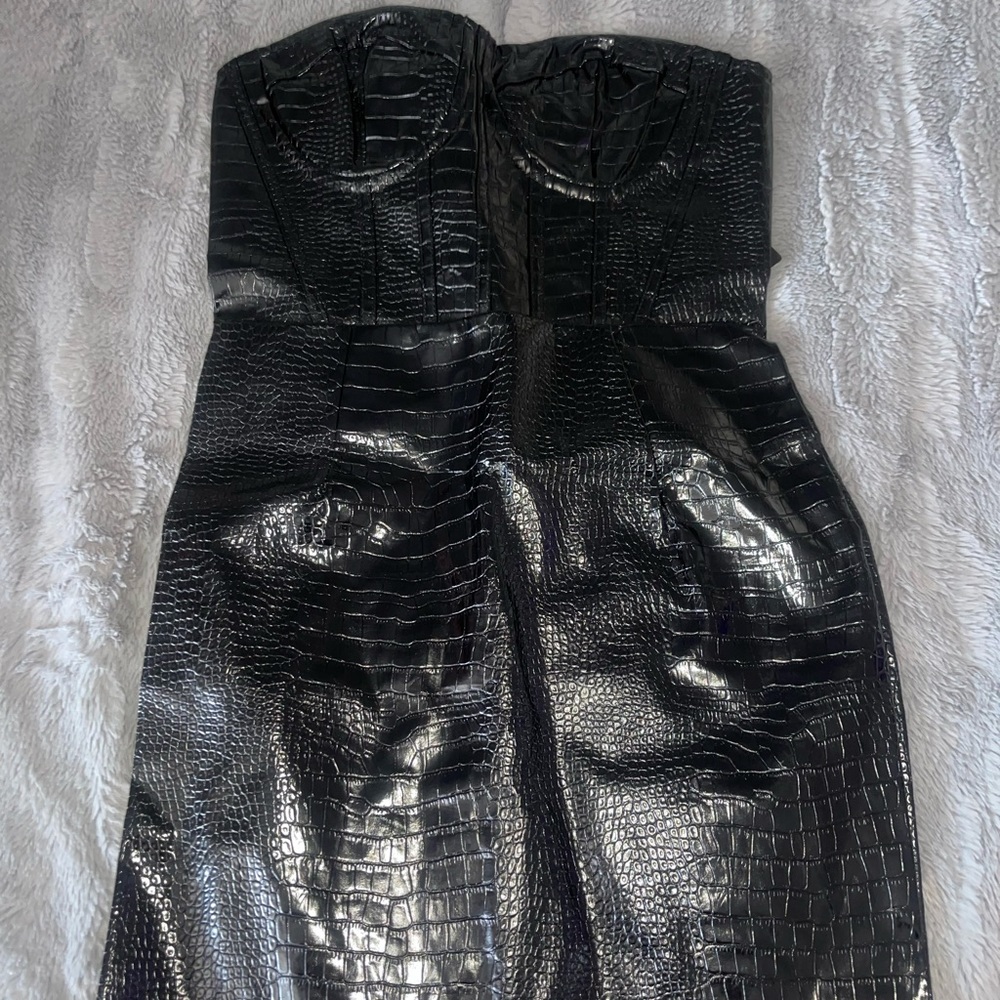 PLT CROCODILE MINI DRESS!!!